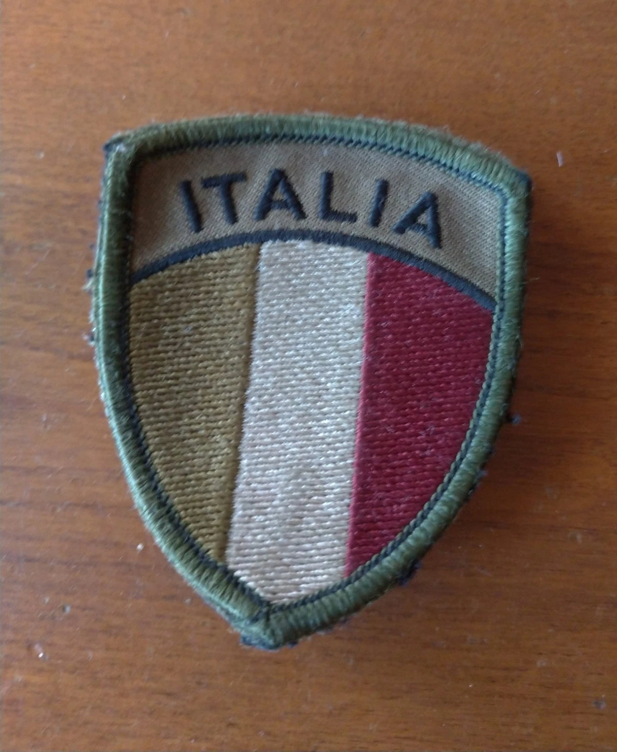 Patch Toppa Velcro ITALIA Esercito Italiano Tricolore