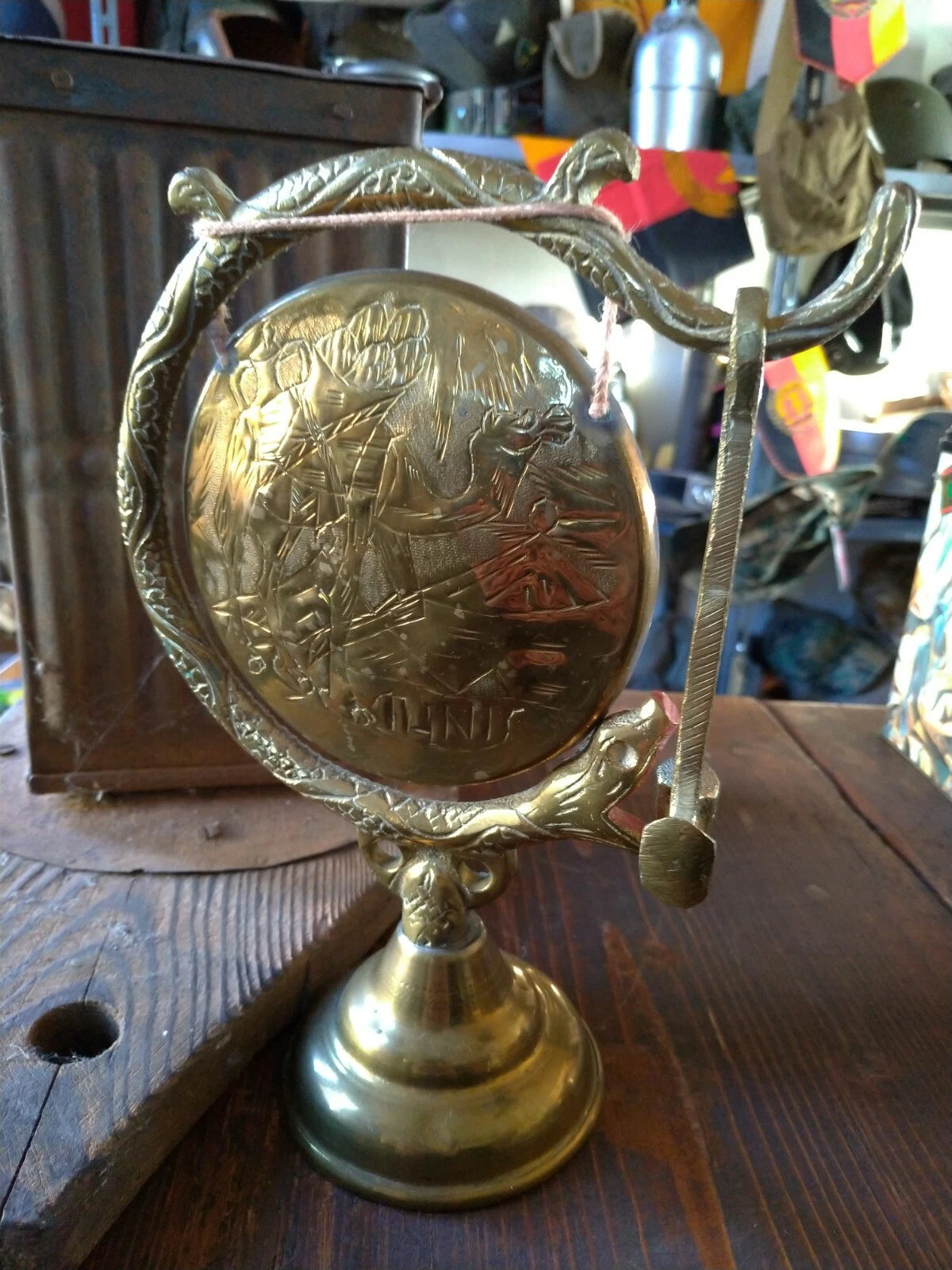 Gong Vintage in Ottone Etnico Tunis