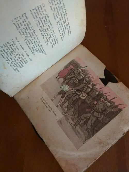 1918 Dischi Grammofono Bebè Racconta la Guerra COLUMBIA