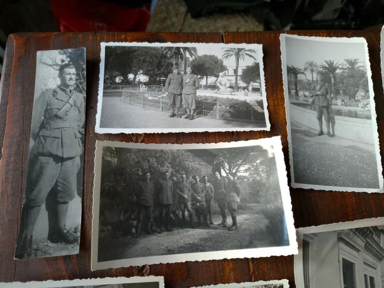 Lotto Foto BERSAGLIERI e Fanteria WW2 Regio Esercito Italiano
