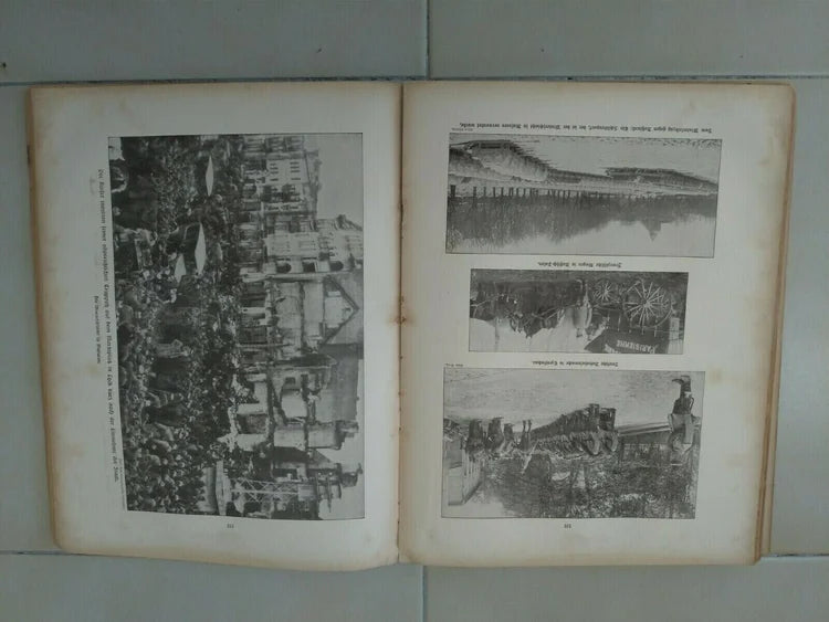 1915 WW1 Kriegs Album Esercito Tedesco Sonderheft der Woche