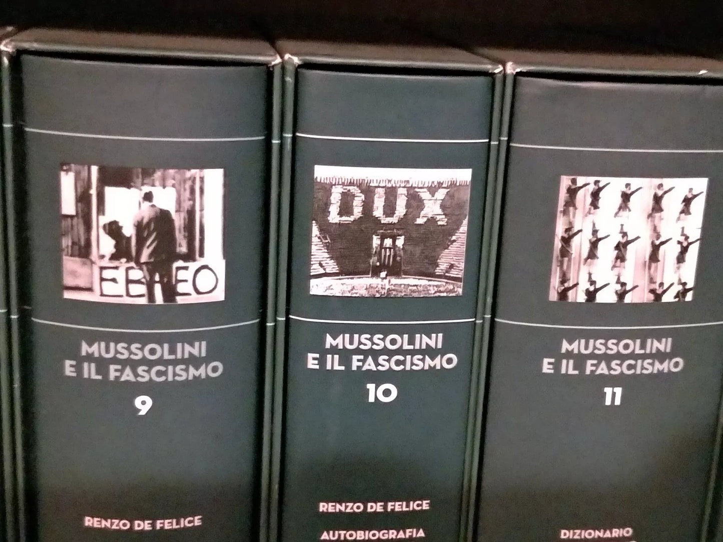 Mussolini e il Fascismo Renzo De Felice Einaudi 14 volumi 1-14