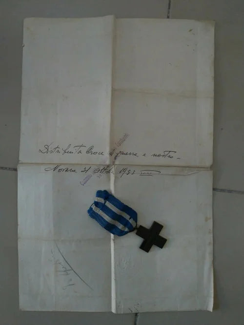 Novara 53rd Umbria Infantry Regiment Military Cross for Valor