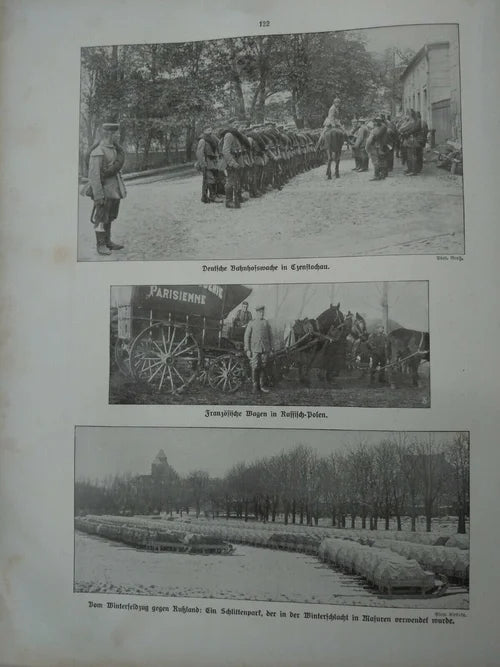 1915 WW1 Kriegs Album Esercito Tedesco Sonderheft der Woche
