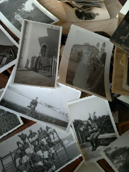 Lotto Foto BERSAGLIERI e Fanteria WW2 Regio Esercito Italiano