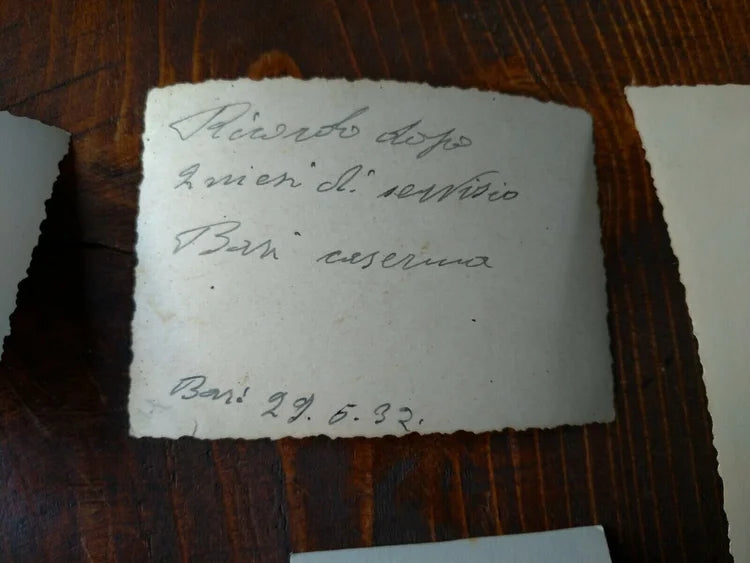Lotto REGIO ESERCITO ITALIA WW1 BARI 1933 Divisa Fanteria Cappello Fregi REI WW2