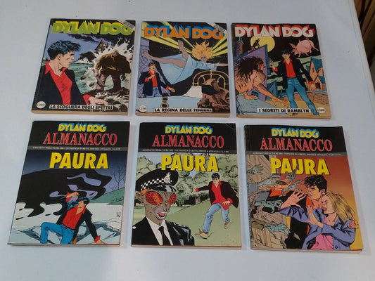 DYLAN DOG Lotto ALMANACCO DELLA PAURA 1994 1995 2004 35 + 53 + 64 Alice Cooper