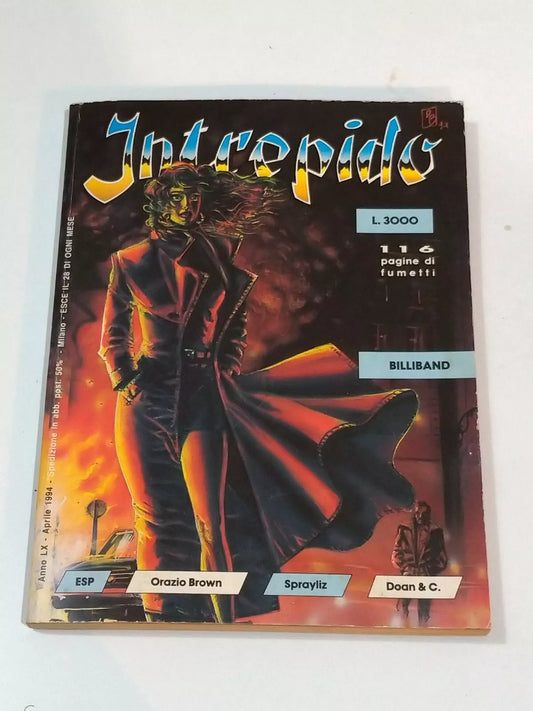 INTREPIDO 4 Anno LX Aprile 1994 UNIVERSO BILLIBAND ESP Brown Sprayliz Doan