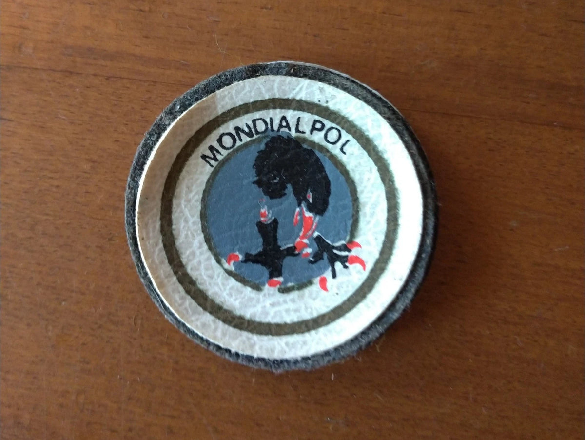 MONDIALPOL Vigilanza Patch Toppa Velcro Aquila Distintivo GPG Guardia Giurata