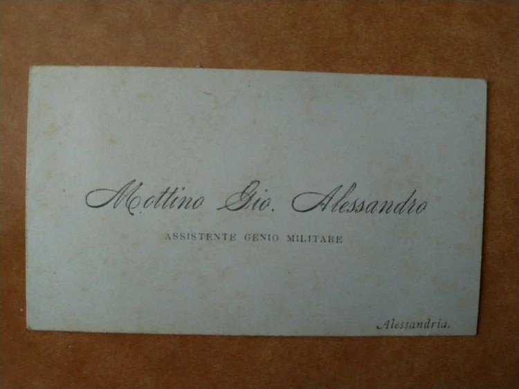 SCUOLA CAVALLERIA FURIERE MAGGIORE PINEROLO 26 Agosto 1900 ALESSANDRIA