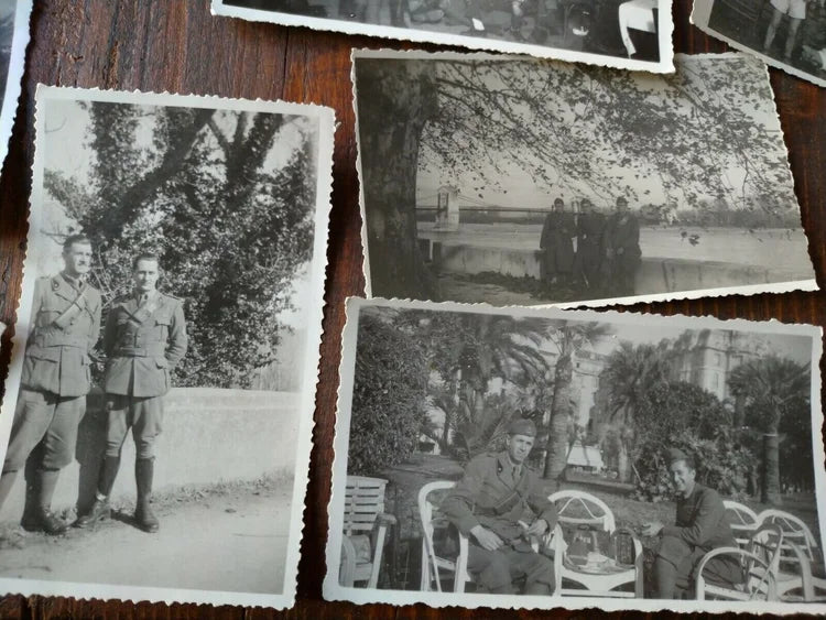 Lotto Foto BERSAGLIERI e Fanteria WW2 Regio Esercito Italiano
