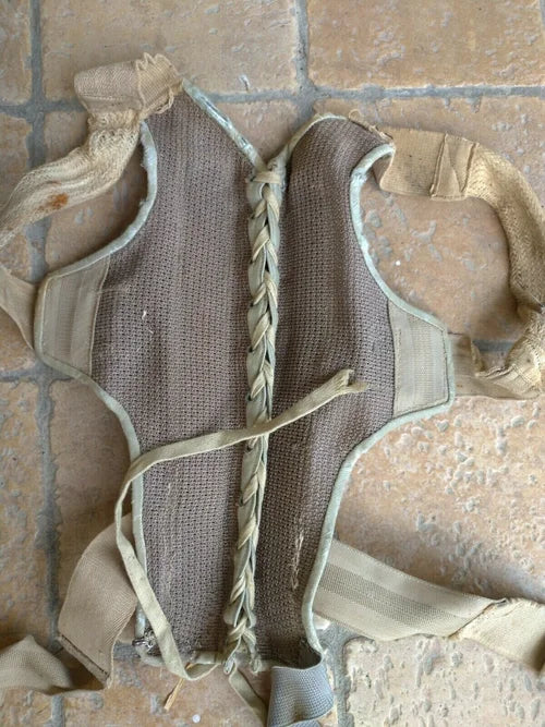 Antico Bustino Corsetto Burlesque Bianco Avorio Stringivita 1800 1900 Bustino