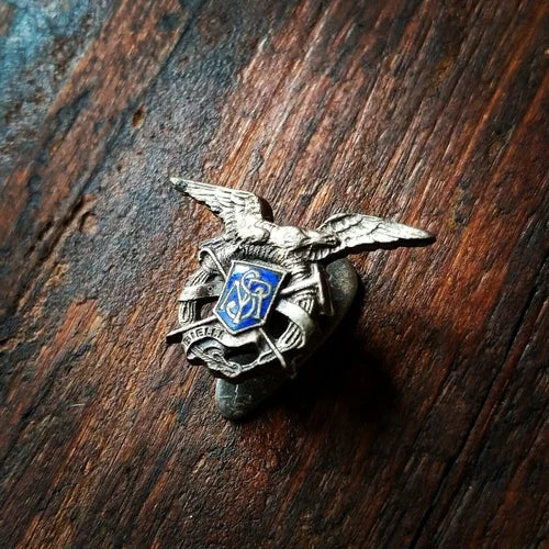 Spilla SPM Società Pietro Micca Sezione Alpina Biella 1930