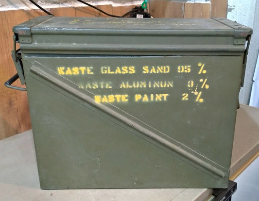 Cassa Cal 50 Munizioni Stagna Esercito US Army Italia Industriale Militare