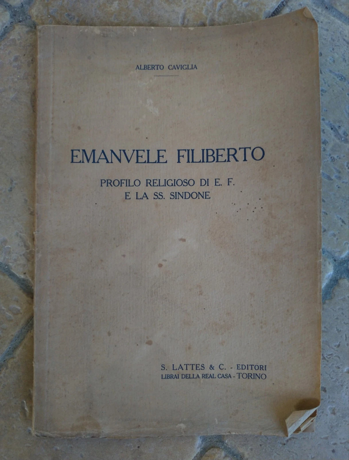 Emanuele Filiberto Profilo Religioso Sindone Regno d'Italia Savoia