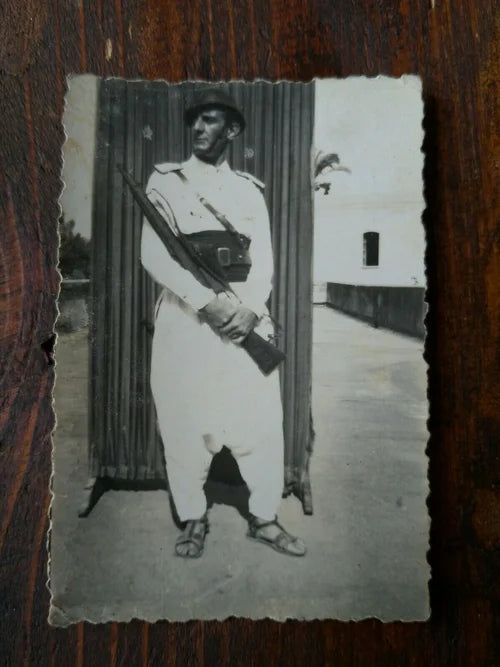 Guardia d'onore ITALO BALBO Uniforme Coloniale Libia Africa
