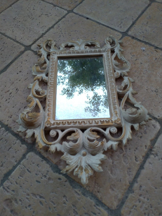 Specchio Vintage Cornice Shabby Chic Retro Liberty