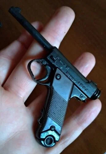 NAMBU MOD 14 ARMODELLI UNIWERK Pistola Giocattolo SCALA 1:2,5